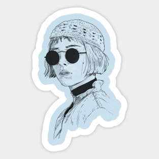 The Girl Sticker